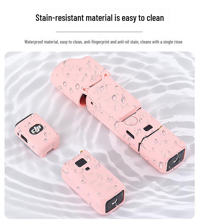 Силиконовый защитный чехол для DJI Osmo Pocket 3: Пылезащитный, Ударопрочный чехол для стабилизатора камеры