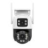 LS VISION 8-мегапиксельная Wi-Fi камера PTZ для улицы, ночного видения, двойной экран, обнаружение человека, 4-мегапиксельная IP-камера видеонаблюдения, защита безопасности
