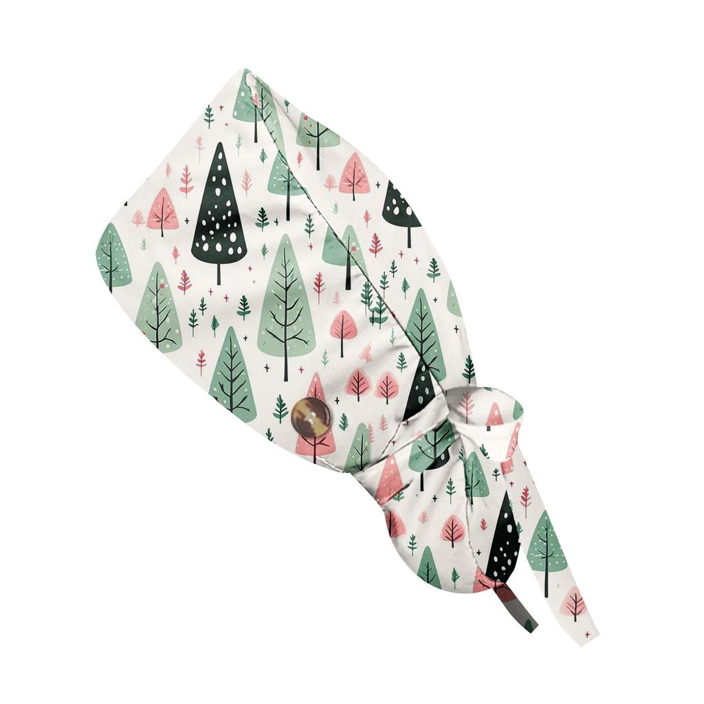 Модная рождественская рабочая кепка с принтом, повседневная женская кепка с хвостиком, кепка с повязкой, кепка Baotou