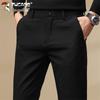 TUCANO Men's Relaxed Fit Straight Leg Business Casual Pants