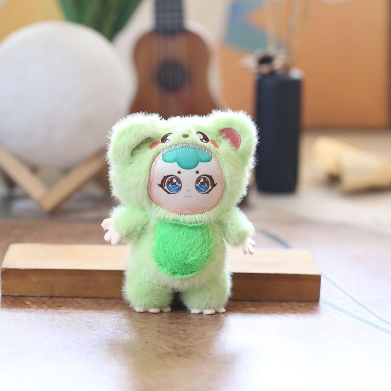 Baby Plush Three Doll Pendant Pp Cotton Super Soft Keychain Backpack Decoration