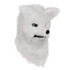 Cos Mask Movable Mouth Fox Head Mask Artificial Fur for Halloween Costumes Party Masks