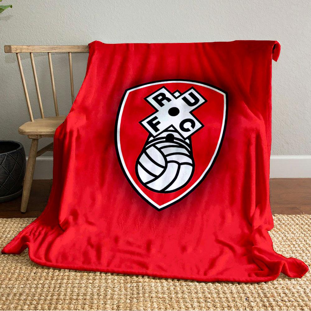 Red Football Club Emblem Blanket for all seasons blanket lunch break throw gift