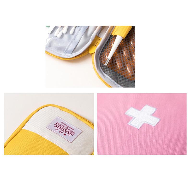 1 шт. Мини портативная сумка для лекарств, дорожная аптечка первой помощи, сумка для хранения лекарств, набор для выживания, аптечка для экстренной помощи на открытом воздухе, кемпинг