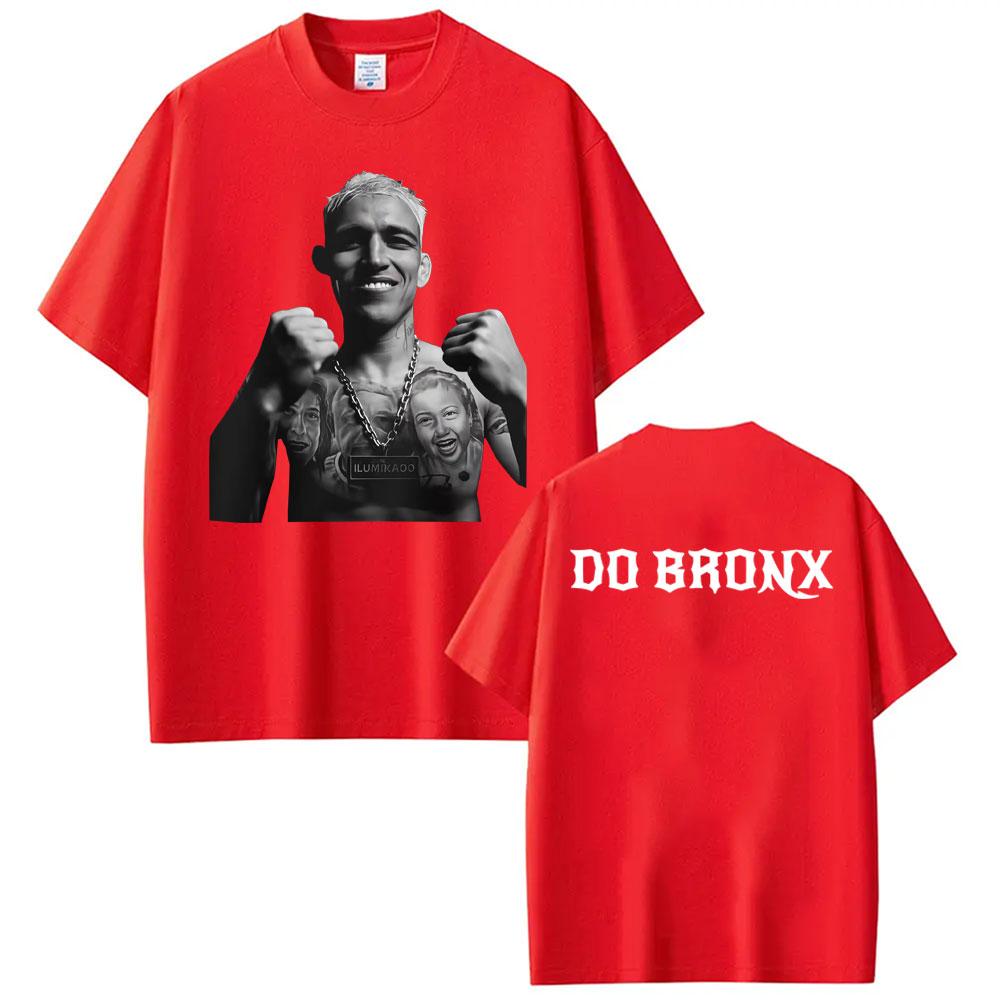 Унисекс футболка с винтажным принтом Charles Oliveira Do Bronx, женская мода, классические оверсайз футболки, уютные хлопковые футболки с коротким рукавом