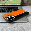 For OnePlus 15 Case Simple PU Vegan Leather Siliconed Phone Back Cover For One Plus 15 Shell Dustproof Shockproof Bumper