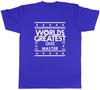 Worlds Greatest Quiz Master Unisexs Unisex TShirt Tee
