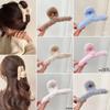 Versatile Oversized Plush Hair Clip for Women with Thick Hair