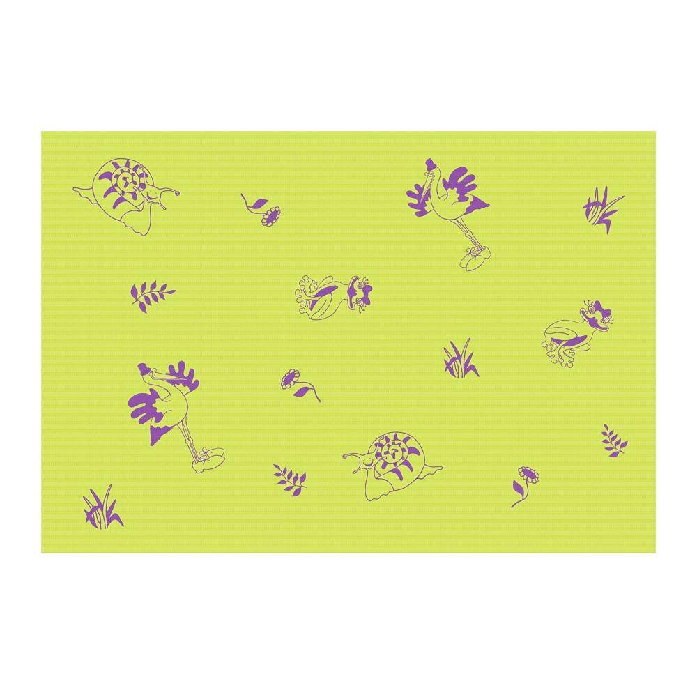 Children' Pad 33cm x 48cm Lime Green Foil Backed 54g Its4Kids 80pcs