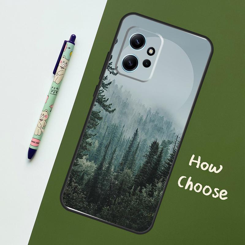 Beautiful Mountain Forest Nature Case For Xiaomi Redmi Note 11 12 10 Pro 8 9 Note 12S 11S 9S 10S Redmi 12C 9C 10C 12 Cover