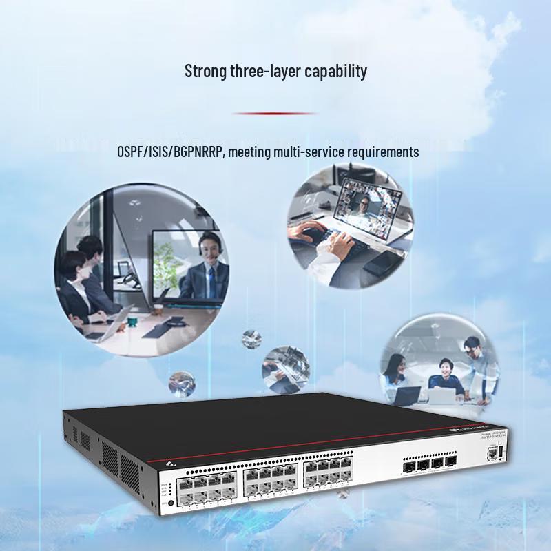 Huawei S5735S-S24P4X-A3 24-Port Managed PoE Switch