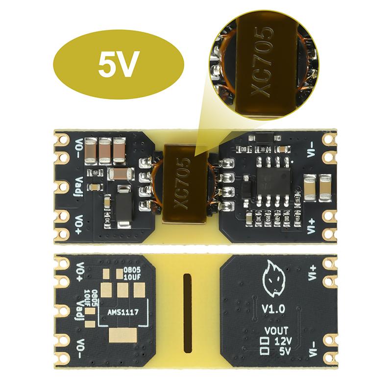 Модуль повышающе-понижающего преобразователя XC7010, DC15-70V в DC 5V 12V, с гальванической развязкой для модулей преобразования напряжения LDO