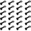 Car Brake Bleeder Screw Caps, Rubber Brake Bleeder Nipple Dust Cover Replacement with Keeper, Automotive Grease Zerk Fitting Cap Accessories for