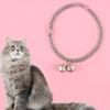 Adjustable Cat Collar Cartoon Colorful With Bell Safety Bell Ring Necklace For Puppy Kitten Pet Accessories