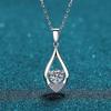 Teardrop Pear Shape Pendant Clavicle Necklace