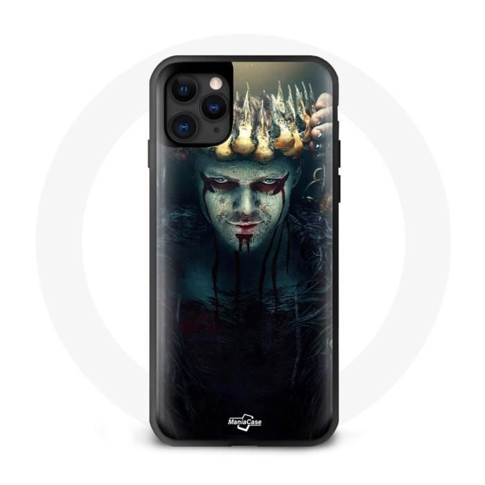 Coque pour Iphone 11 - Vikings - Ragnar Lothbrok - Rigide - Noir - Protection