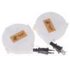 Automatic Retractable Power Reel Cable 220v Camping Wires Power Reel Cable Sleeves US EU Plug Reel Cable 1.6m