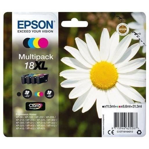 EPSON Multipack XL T1806 - Daisy - Black, Cyan, Magenta, Yellow (C13T18164012)