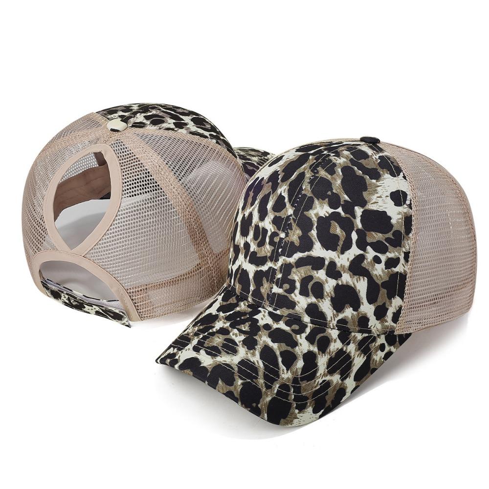 Breathable Mesh Ponytail Hats Hollow Out Back Visor Hat Casual Sun Hats for Women and Men