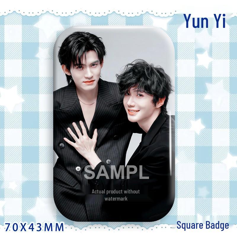 Звездный Значок Yun Yi CP Лазерный Квадратный Значок от Hao Yiran