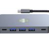 9 In 1 TYPE-C To RJ45 (Gigabit)+USB3.0*3+HDMI+USB-CS Data+PD100W+SD/TF MacBook
