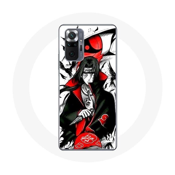 Coque pour Xiaomi Redmi Note 10 Pro Itachi Uchiwa Naruto Anime Teaser