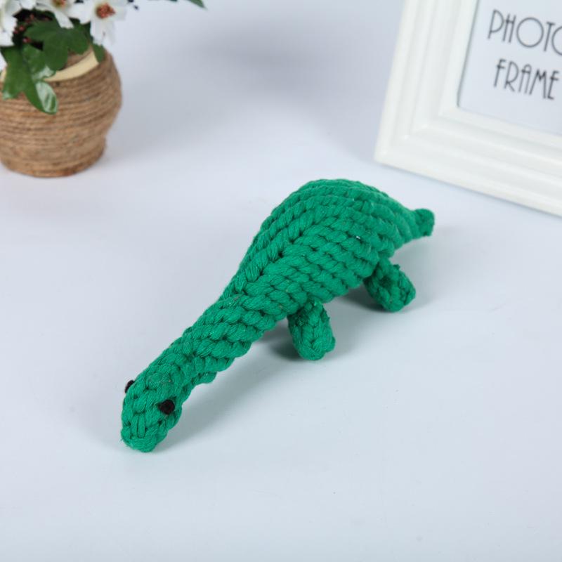 Rope Cotton Hippo Chew Toy Heavyduty Pet Toy For Teething Playing And