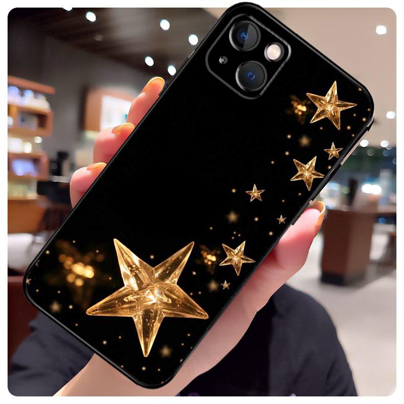Яркие Звезды Художественный Чехол Для iPhone 16 Pro Max 14 13 12 11 15 17 Pro Max mini 15 16 Plus 16e 17 Air Чехол для Телефона