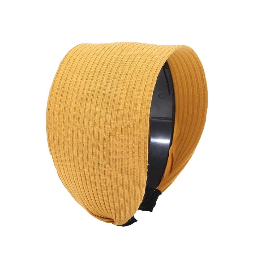 Повязка на голову для мытья лица, зубов, волос, Нескользящая повязка на голову для мамы, Корейский головной платок, Широкая боковая повязка на голову для женщин