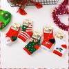 5 Pair/Lots Baby Christmas Socks Print Snow Man Elk Tree Sox For Baby Boys Girls Winter Super Keep Warm Sock New Arrival