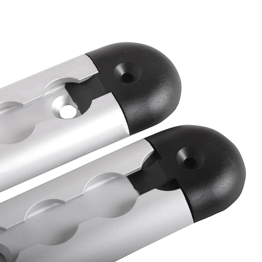 Концевые заглушки углового L-трека для мотоциклов OldBones для авиалиний и грузовиков устраняют острые края угловых концов L-образной полки, круглые, 4 шт.