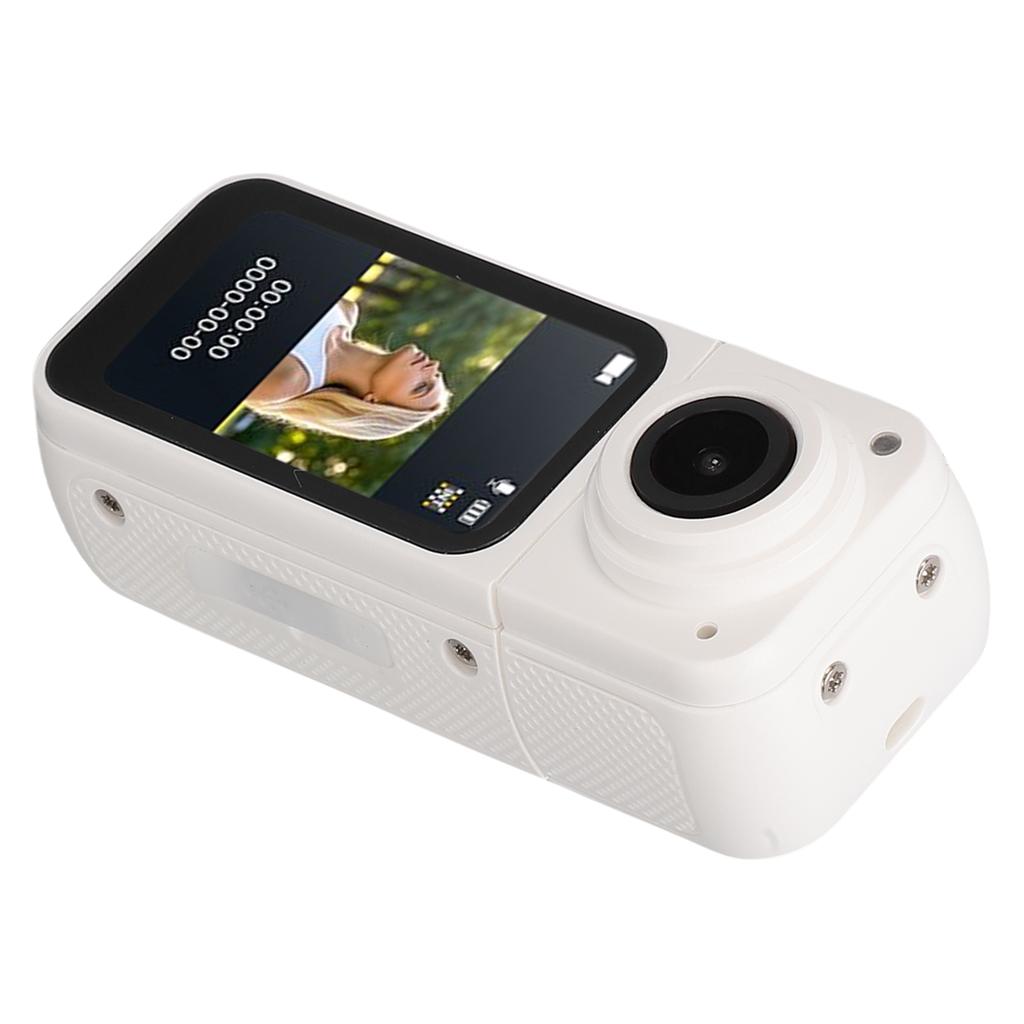 Wearable Camera 2.7K 12MP 170 Degree Angle 1.47 Inch Color Screen Magnetic Body Worn Cam for Work Travel Walking