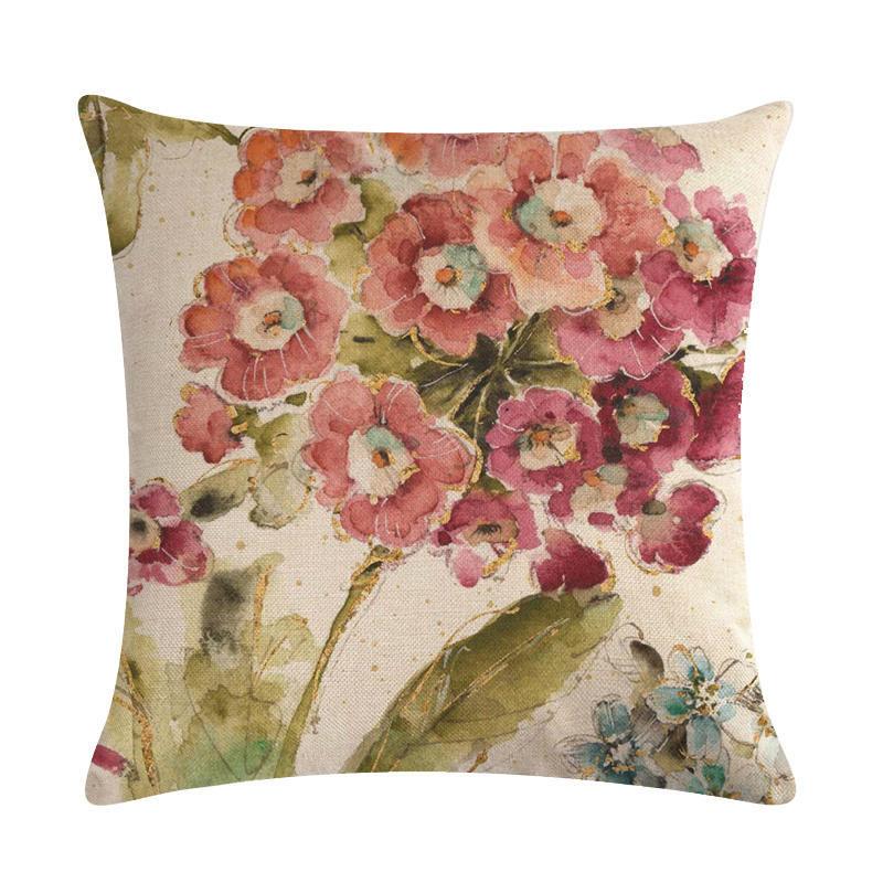 45x45 см птицы и цветы диван декоративная наволочка наволочка белье 45*45 декоративная подушка домашний декор наволочка