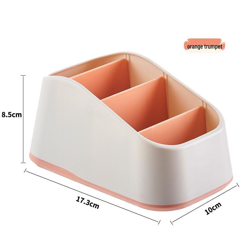 Настольный органайзер для канцелярских принадлежностей с отделениями для маркеров, скрепок, скоб, ластиков и зарядных кабелей