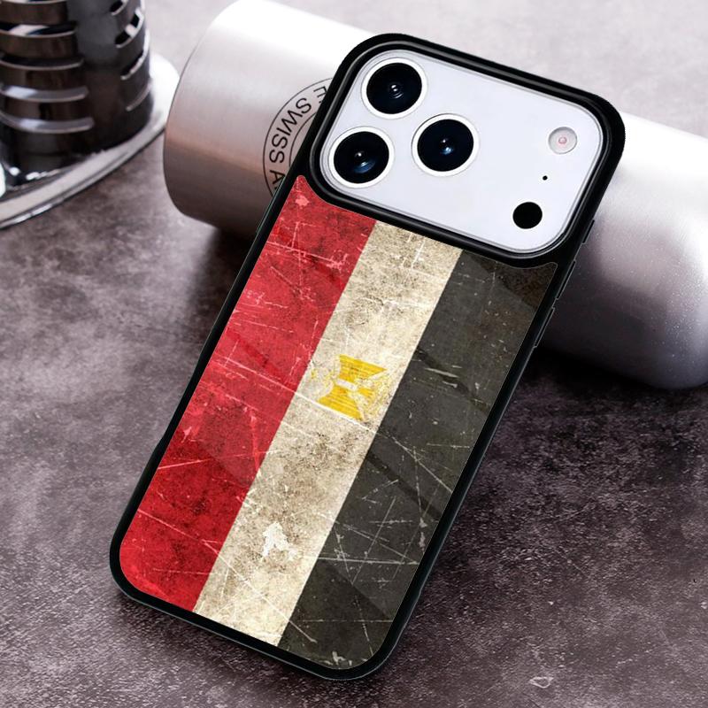 Мягкий чехол для телефона с флагом Египта для iPhone 17 16 15 14 13 12 11 Pro Max Plus 17Air Мягкий силиконовый чехол