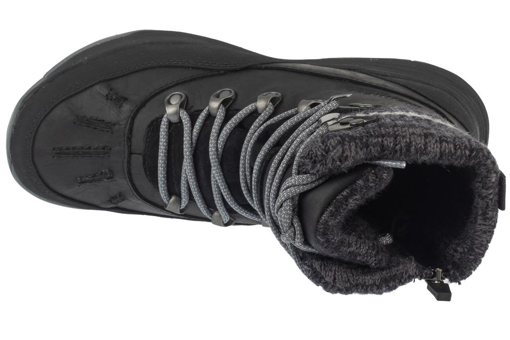 Merrell Siren 4 Thermo Mid Zip WP, Женские черные треккинговые ботинки