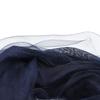 Ruifeng Navy Blue Silk Cotton Plain Double-layer Scarf, Brand Wind Tail Goods Delivery
