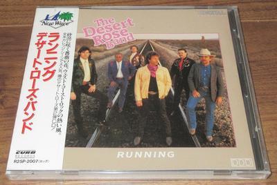 CD DESERT ROSE BAND - Running R25P2007 MCA Records 1988 Japan Рок Б/У