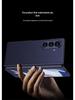 Ультратонкий кожаный чехол для Samsung Z Fold7 - Металлическая краска, Однотонный, Интегрированная конструкция корпуса