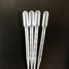 100pcs Plastic Pasteur Pipette Transfer Pipette Dropper Polyethylene 3ml Lab School Educational Supplies