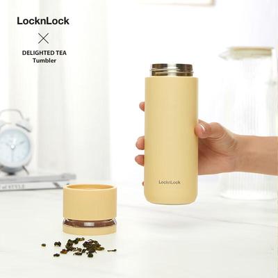 Термобутылка с ситечком для чая LocknLock