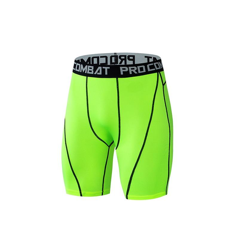 Мужские шорты для бодибилдинга, компрессионные леггинсы для фитнеса, тренировочная одежда с внутренним швом, эластичные обтягивающие колготки для мужчин