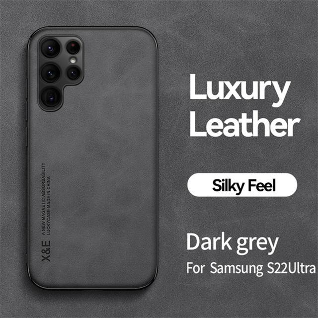 Кожаный чехол с магнитным магнитом для Samsung Galaxy S23 Ultra S22 Ultra S21 Plus S20 Fe Note 20 A51 A71 A13 A12 A73 A52s A33 A53 5g