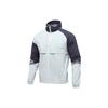 Куртка с капюшоном и логотипом Li Ning Color Block, мужские куртки, темно-синяя AFDR039-3