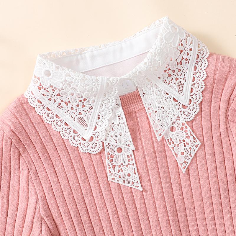 Women's Fashionable Embroidered Collar, Versatile Decoration, Detachable Chiffon Fake Collar