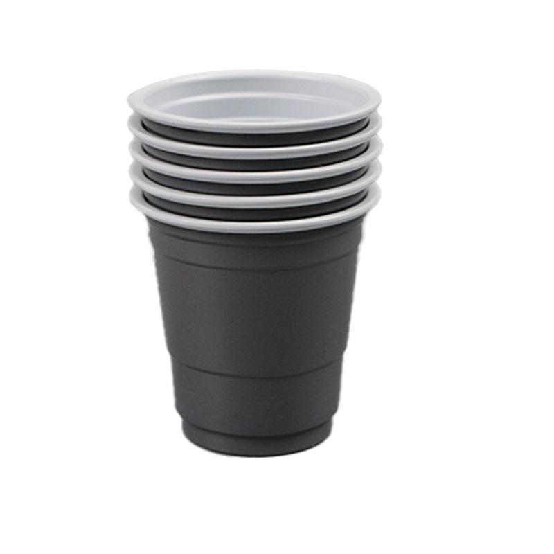 Набор из 50 мини-стаканчиков для вечеринки по 2 унции, пластиковые рюмки, красные одноразовые стаканчики для Рождества, дня рождения, свадьбы, праздничной вечеринки