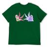 Round Neck  Charlie Emily Tinkerbell Fanart T-shirt  Sports T-shirts Vintage Funny Novelty Aactivity Competition USA Size