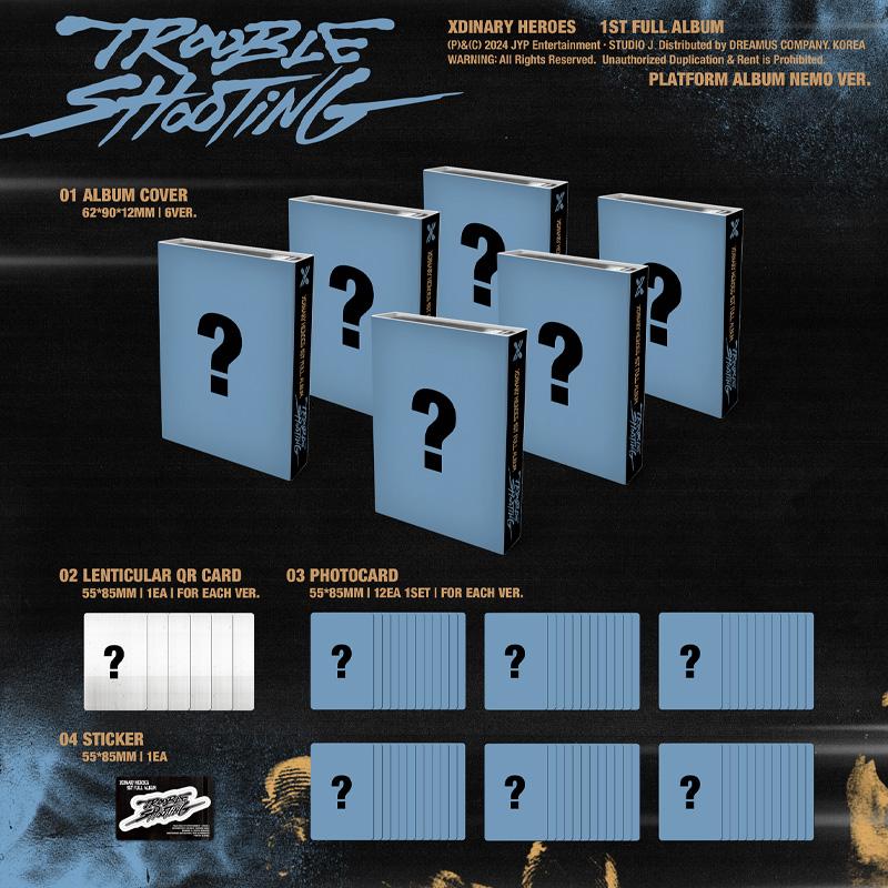 Xdinary Heroes Устранение неполадок с первым полным альбомом (ПЛАТФОРМА АЛЬБОМ)