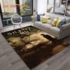 Ковер с изображением из фильма ужасов 3D Silent Hill для дома, гостиной, спальни, дивана, игровой комнаты, прихожей, Декор, Ковер с нескользящей основой