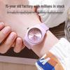 Women's Digital Candy Color Fashion Silicone Quartz Watch for Students and Kids
